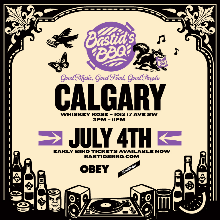 Bastid's BBQ Calgary. July 4