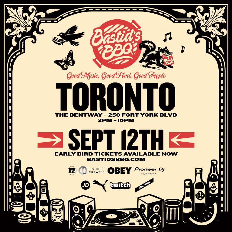 Bastid's BBQ Toronto '26 — The Bentway. September 12